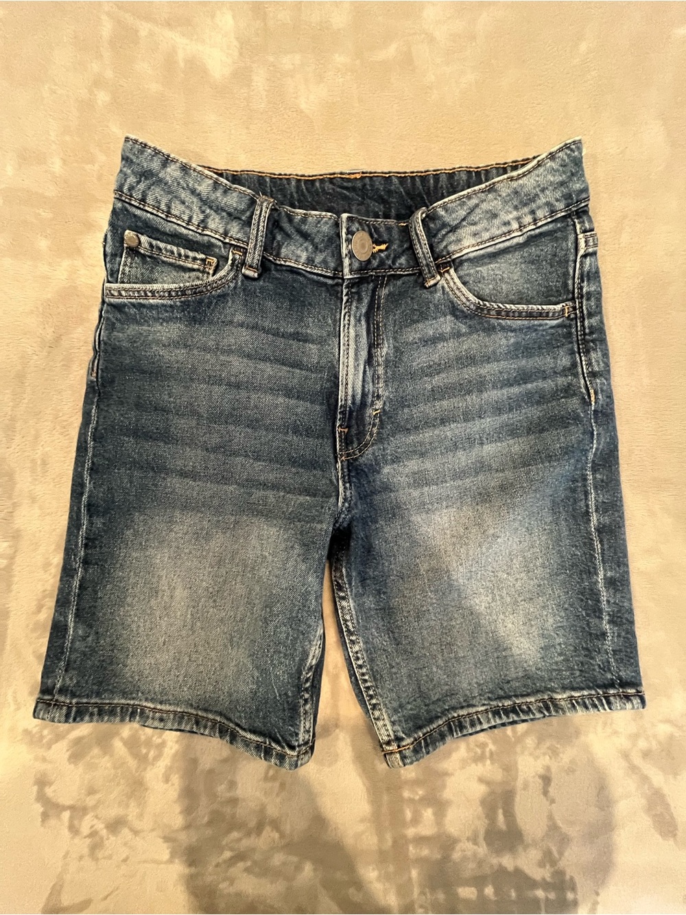Boys H&M 14 Medium-Wash Jorts